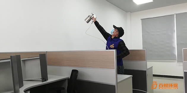 佛山新裝修辦公室除甲醛百悅環(huán)保室內裝修除甲醛公司