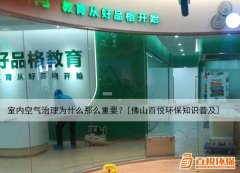 室內(nèi)空氣治理為什么那么重要？[佛山百悅環(huán)保知識(shí)普及]